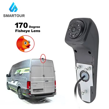 SMARTOUR 15M CCD Автомобильный Стоп-Сигнал Заднего Вида, Камера Заднего Хода для Фургона VW Crafter 2017 2018 2019 2020 2021-2024