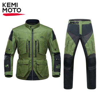 Костюм для мотогонок DUHAN, Раллийное защитное снаряжение, Chaqueta Moto, Водонепроницаемая мужская куртка для мотокросса, внедорожная одежда